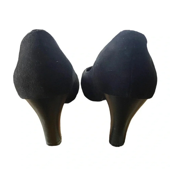 Croft & Barrow Sole (sense)ability black heels size 8 - Picture 4 of 7